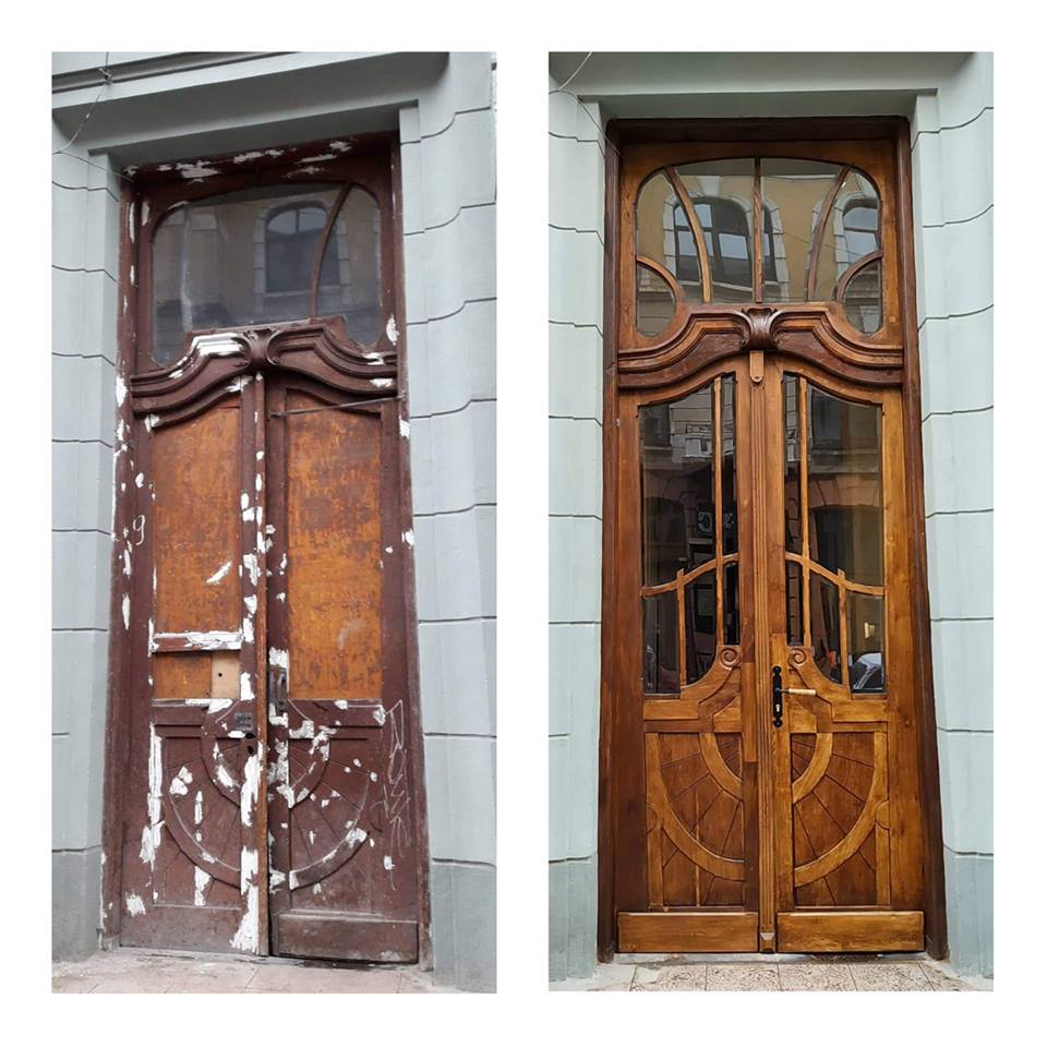 відреставровані двері івано франківська