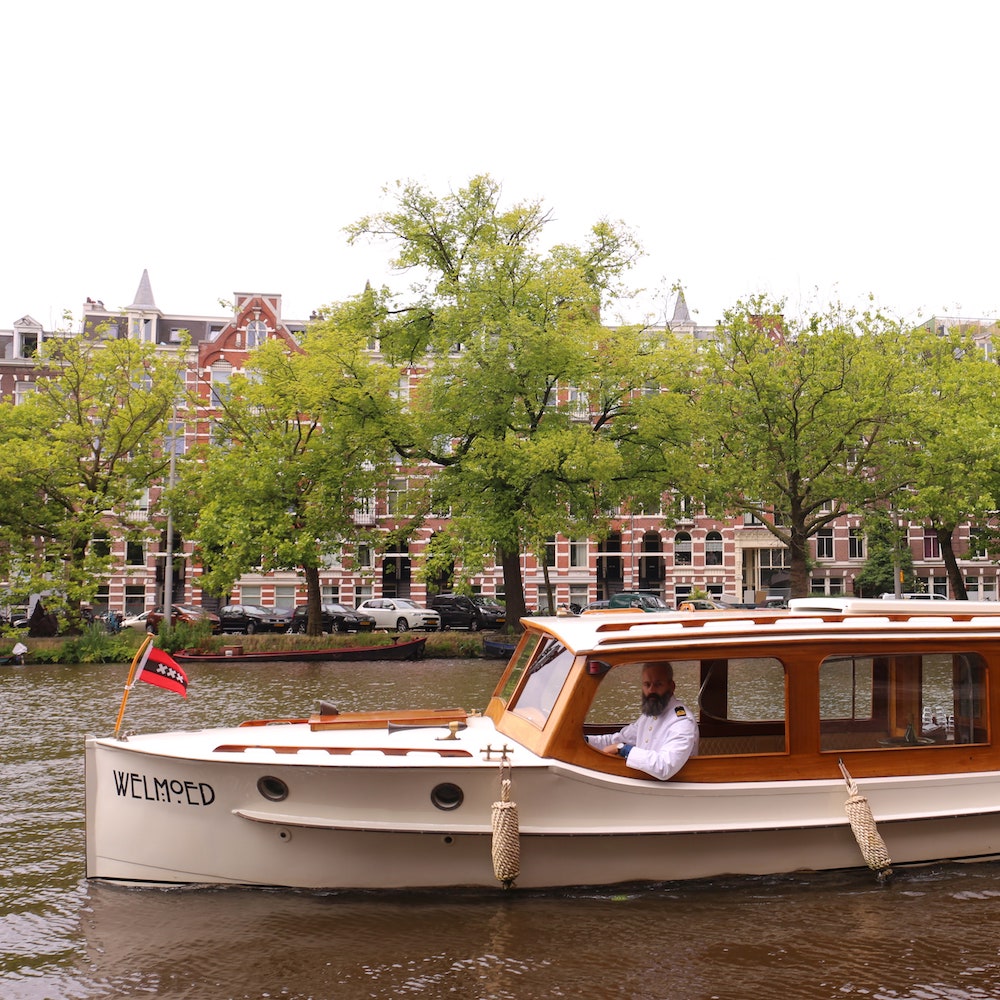3. Екскурсія на приватному катері Rederij De Jordaan амстердам що подивитися