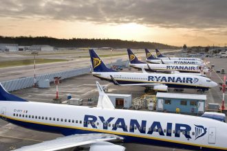 Акція Ryanair: квитки - від €5 протягом лютого-березня